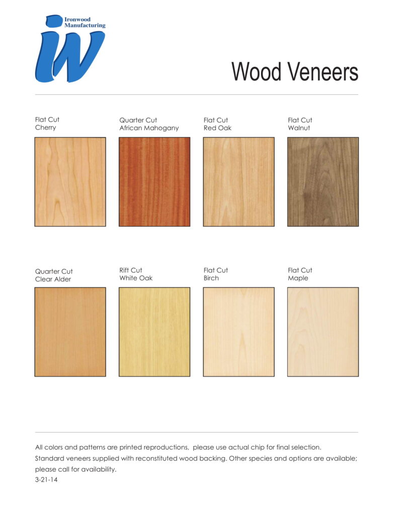 Wood Veneer Partitions - Ironwood Mfg