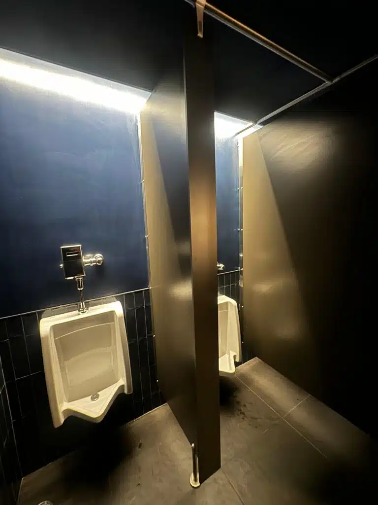 NYMM ASI Global Alpaco 78_inch FMOB Phenolic Bathroom Partitions