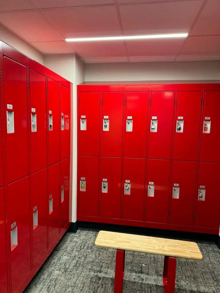 New York Mariott Marquis Hadrian Emperor Powder Coated Lockers