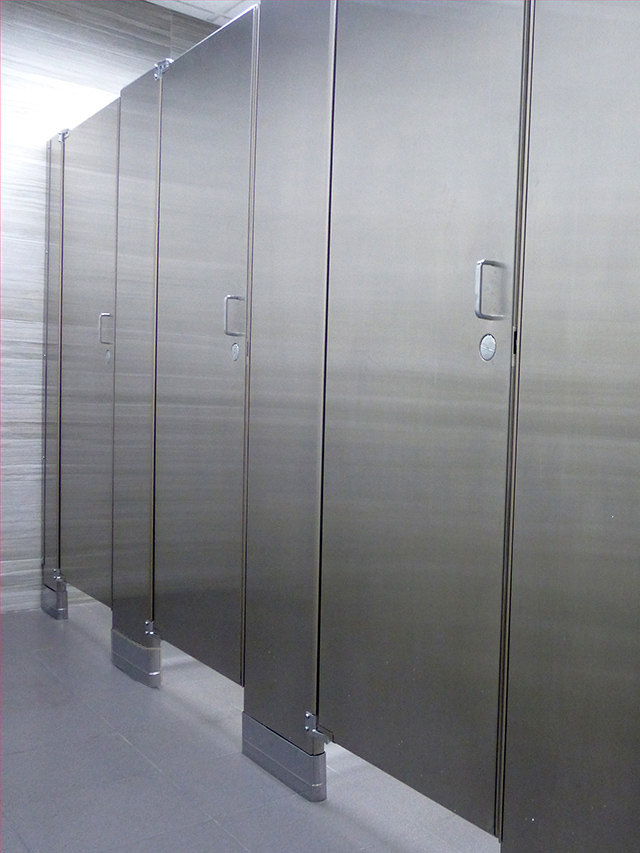 Day-Night Plumbing Toilet Partition Project