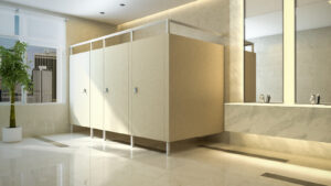 Metpar Solid Surface Toilet Partitions