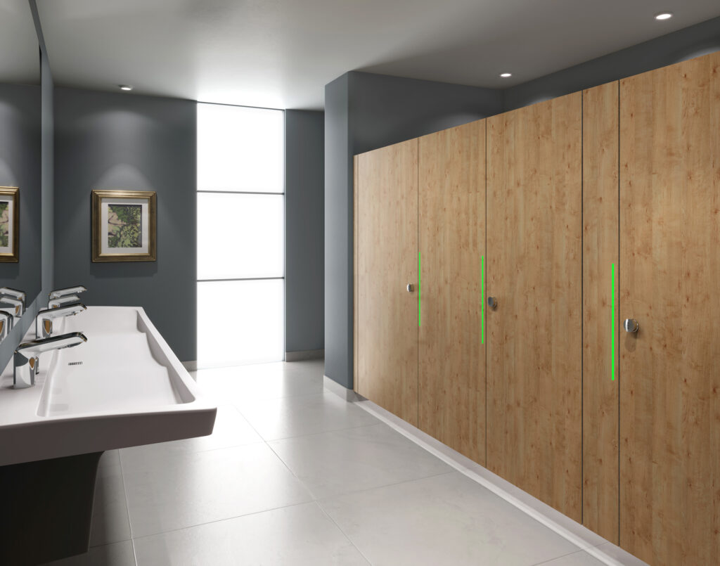 Bradley Euro Style Toilet Partitions – Float Series
