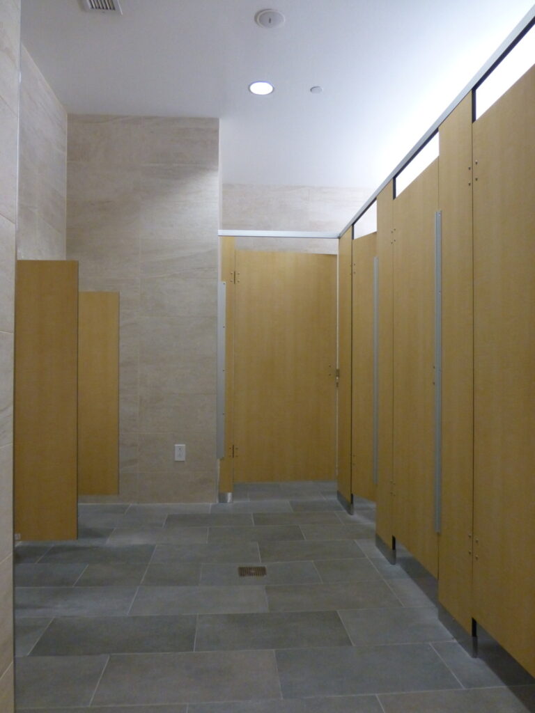 Equinox 43rd Street Toilet Partition Project