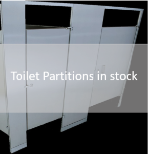Toilet Partitions in Stock