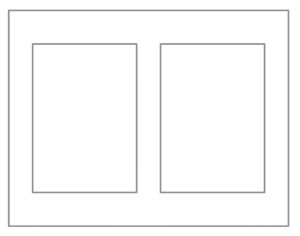 Two Panel Side Panel Design