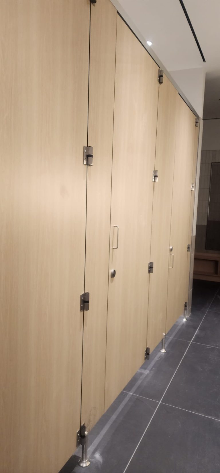 One Forty One Toilet Partition Project
