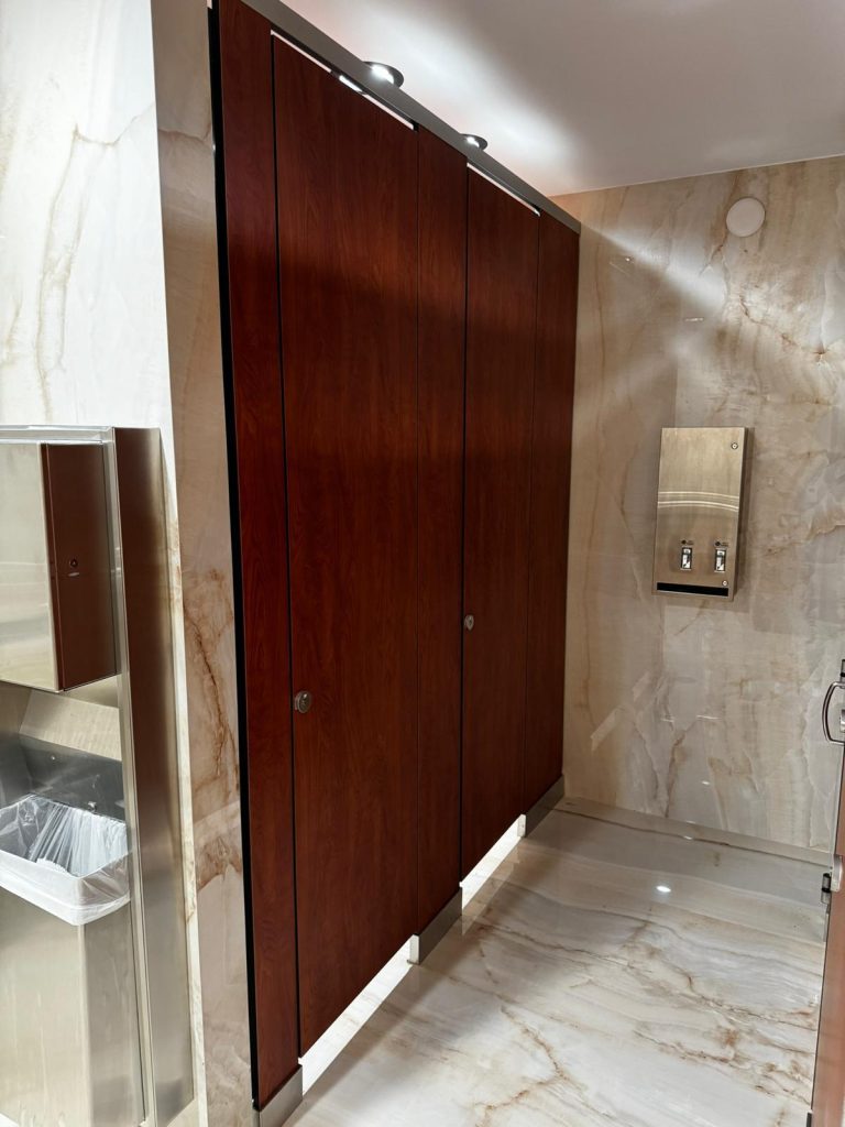 RK Pharma Toilet Partition Project