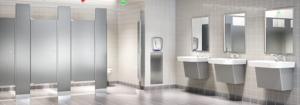Hadrian Stainless Steel Toilet Partitions