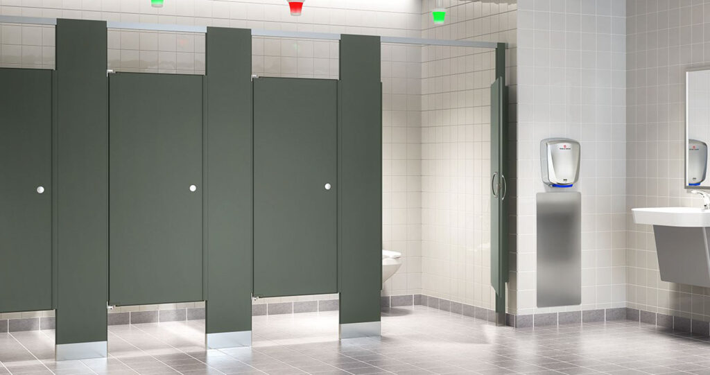 Hadrian Powder Coated Toilet Partitions