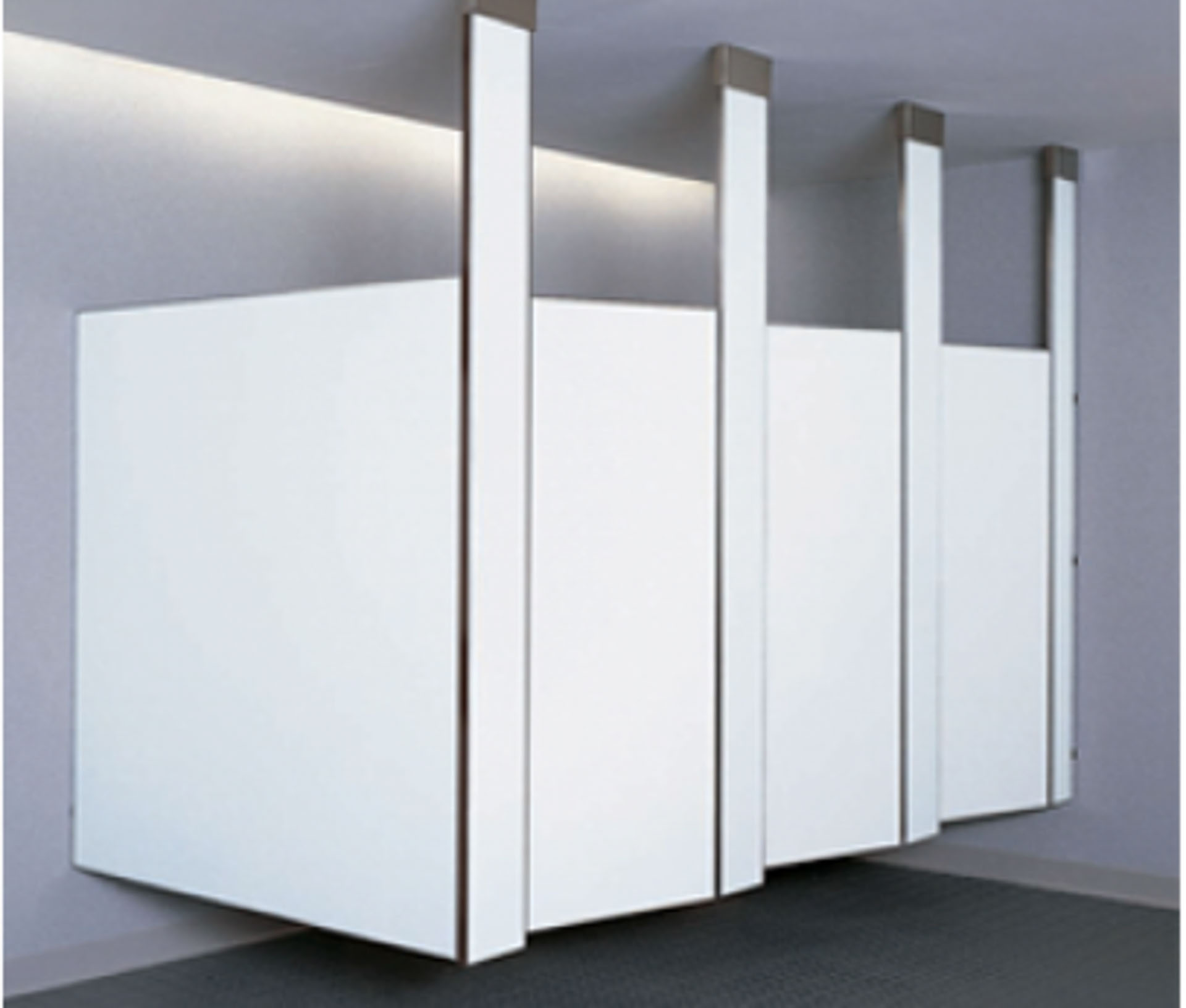 Ceiling-Hung mounting